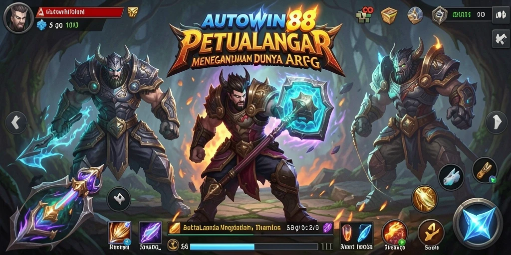 Tampilan gameplay menarik dalam dunia ARPG AUTOWIN88.