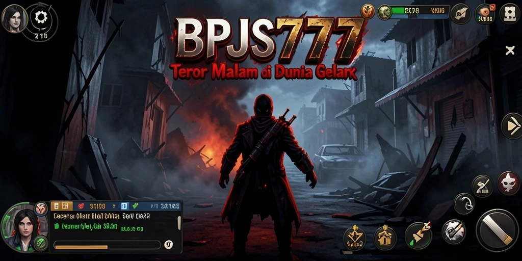 Tangkapan layar gameplay yang menampilkan suasana mencekam di BPJS777.