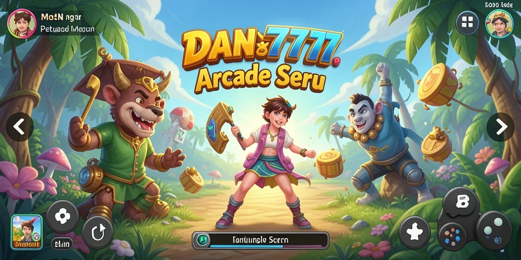 Tampilan gameplay mengasyikkan dari DAN777 yang menantang.