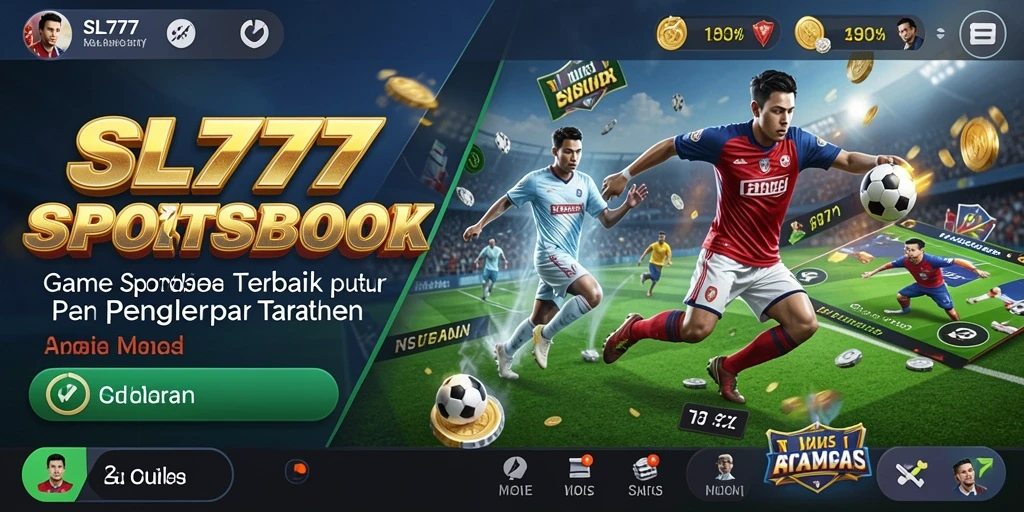 Tampilan menarik dan intuitif dari gameplay Sportsbook SL777.